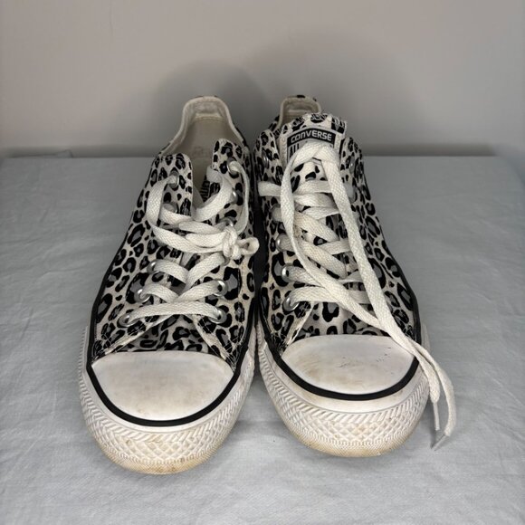 CONVERSE All Star Animal Print Low Top Womens 9 Mens 7 Lace Up - Picture 6 of 8